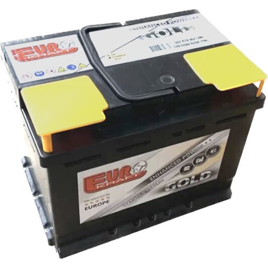 Акумулятор EUROKRAFT 6 CT-62-L Gold 183743