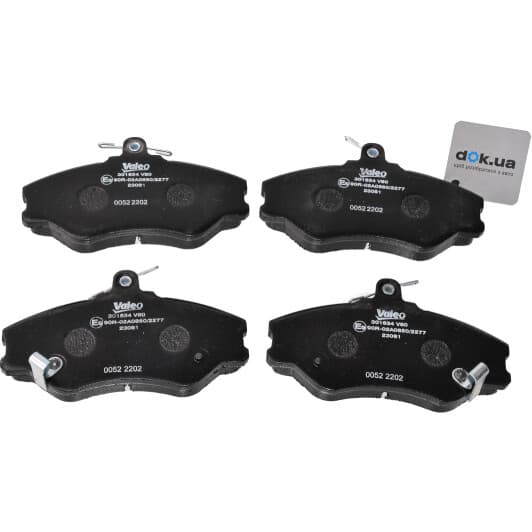 301634 Valeo Тормозные колодки