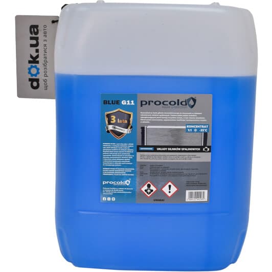 Procold G11 синій 20 л (PBK20K) концентрат антифризу