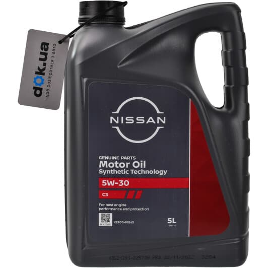 Nissan C3 5W-30 (5 л) моторна олива