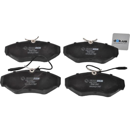 rm1097 Goodrem Гальмівні колодки
