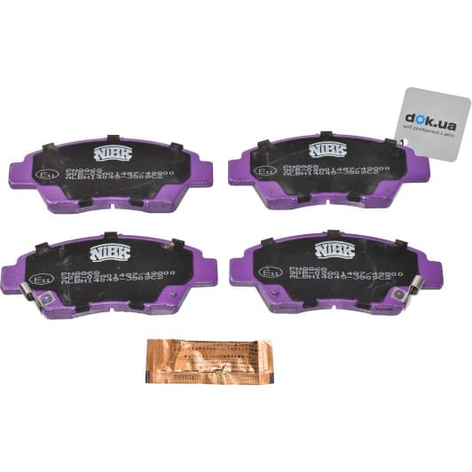 PN8868 NiBK Тормозные колодки