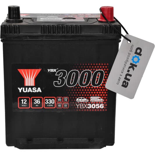 Аккумулятор Yuasa 6 CT-36-R YBX 3000 YBX3056