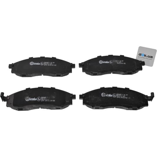 P 56 049 Brembo Тормозные колодки