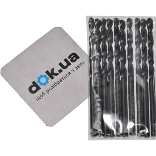 Набор сверл Yato спиральных по металлу YT-4437 3.5 мм 10 шт.