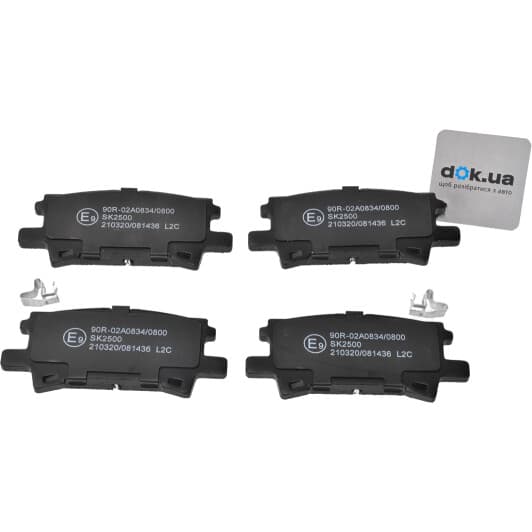 05P1436 LPR Тормозные колодки