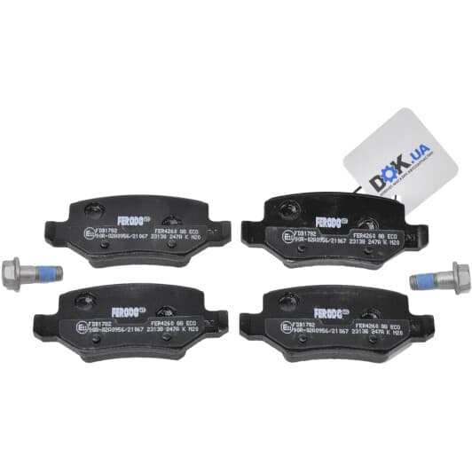 FDB1782 Ferodo Тормозные колодки