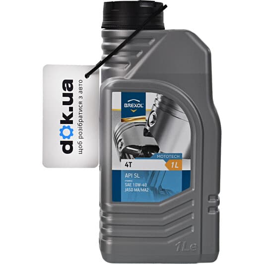 Brexol MotoTech Power 10W-40 моторное масло 4T