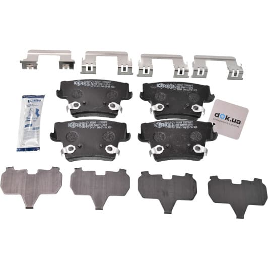 182069 Icer Тормозные колодки