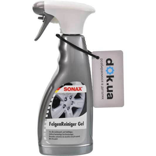 Очиститель дисков Sonax Felgen Reiniger Gel 429200 500 мл