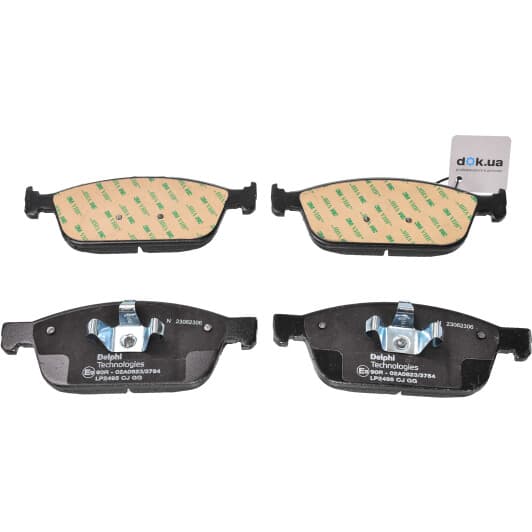 LP2495 Delphi Тормозные колодки