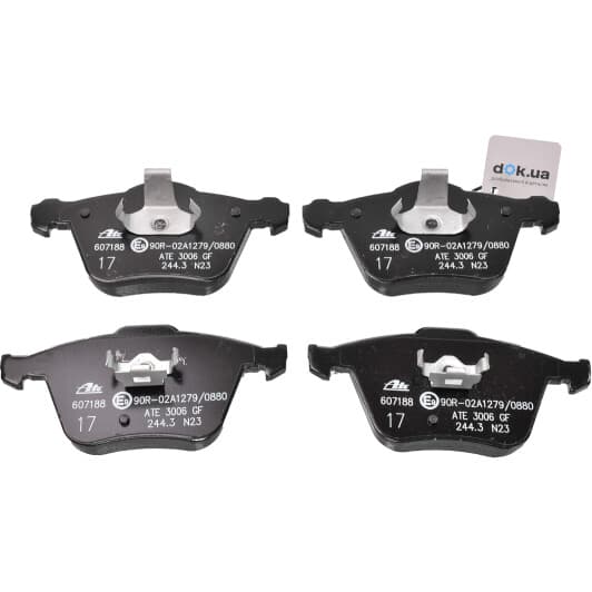 13.0460-7188.2 ATE Тормозные колодки для Volvo XC90