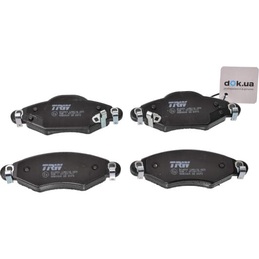GDB3324 TRW Гальмівні колодки для Toyota Yaris