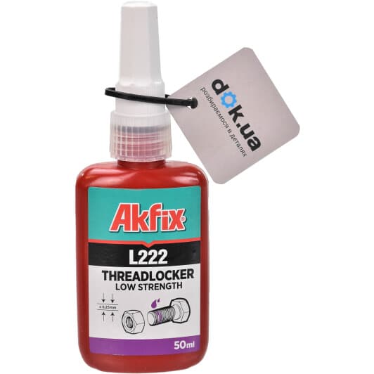 Фиксатор резьбы Akfix L222 фиолетовый