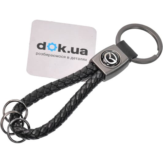 Брелок Vitol з логотипом Mazda чорний 48812