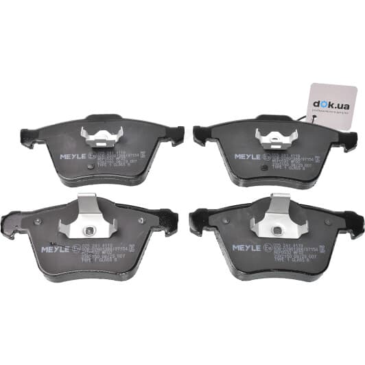 025 241 4119 Meyle Тормозные колодки для Volvo XC90