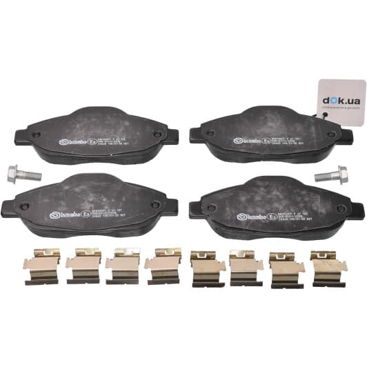 P 61 101 Brembo Гальмівні колодки