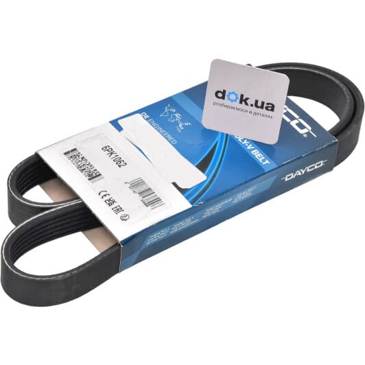 6PK1062 Dayco Поліклиновий ремінь