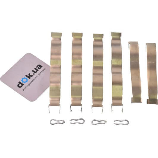 LX0019 Delphi Комплектующие дисковых тормозных колодок