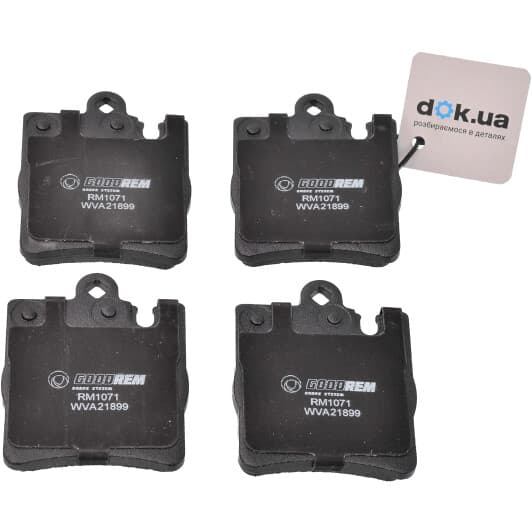 rm1071 Goodrem Тормозные колодки