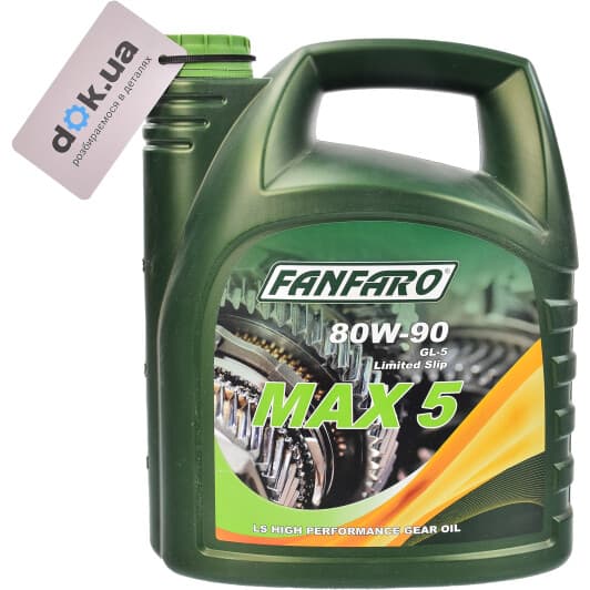 Трансмісійна олива Fanfaro Max 5 MT-1 80W-90 мінеральна