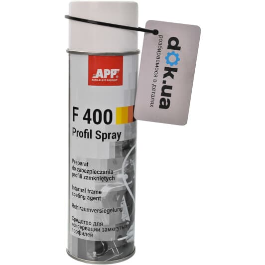 Антикор App F400 Profil прозорий