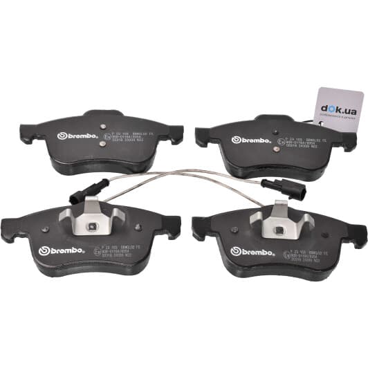 P 23 103 Brembo Гальмівні колодки