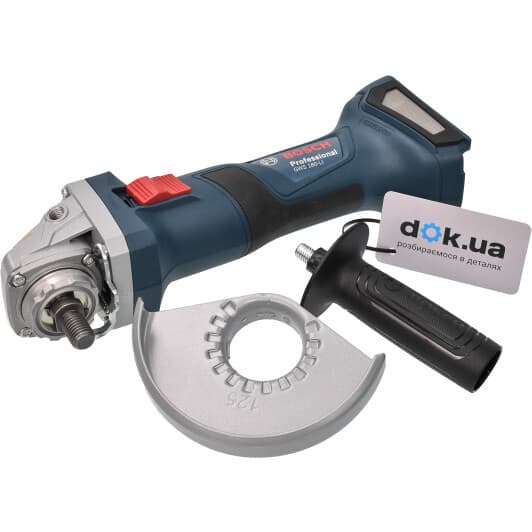 Болгарка акумуляторна Bosch GWS 180-Li Professional (без акумулятора, без ЗП) 125 мм