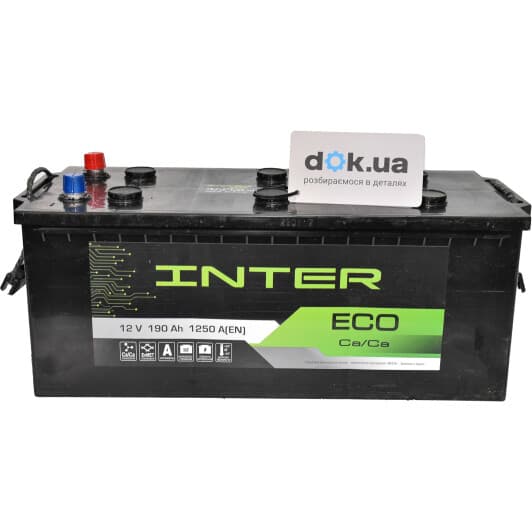Аккумулятор Inter 6 CT-190-L Eco 4820219073611