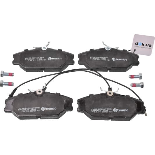 P 68 014 Brembo Гальмівні колодки