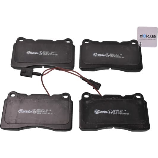 P 23 078 Brembo Тормозные колодки