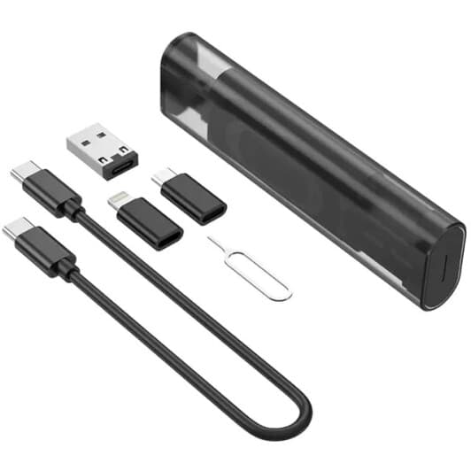 Кабель 4 в 1 Jellico USB - Apple Lightning - type-C - Micro USB B23 RL074751 0,3 м