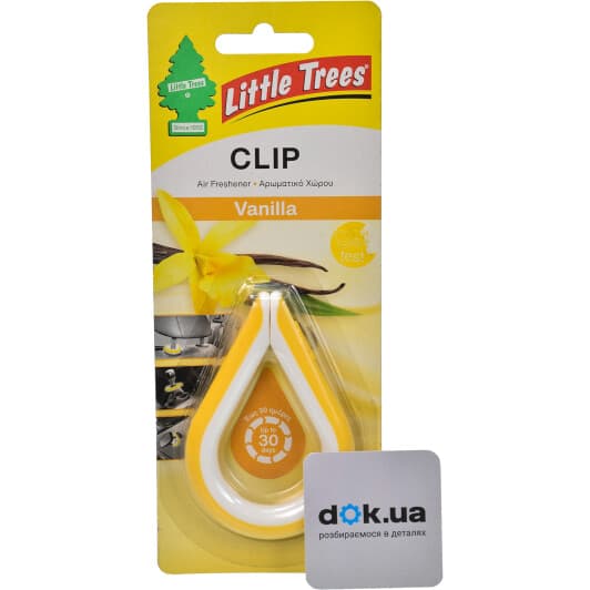 Ароматизатор Little Trees Clip Vanilla