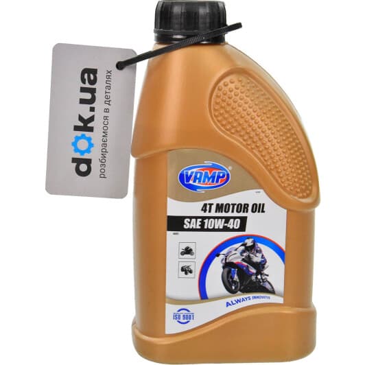Моторна олива 4Т VAMP 10W-40 напівсинтетична