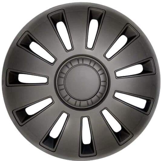 Комплект ковпаків на колеса Rex Rex графітовий з хромованим оздобленням