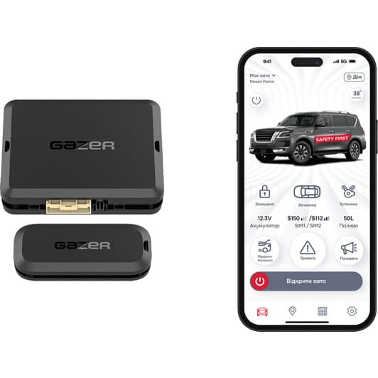 GSM-сигнализация Gazer S5 Cross