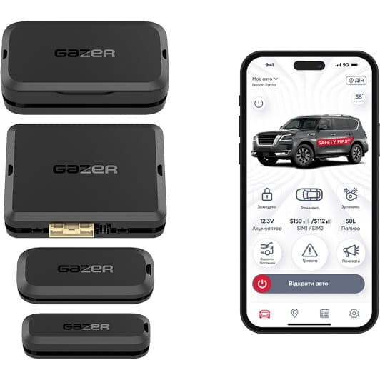 GSM-сигнализация Gazer S5 Hook