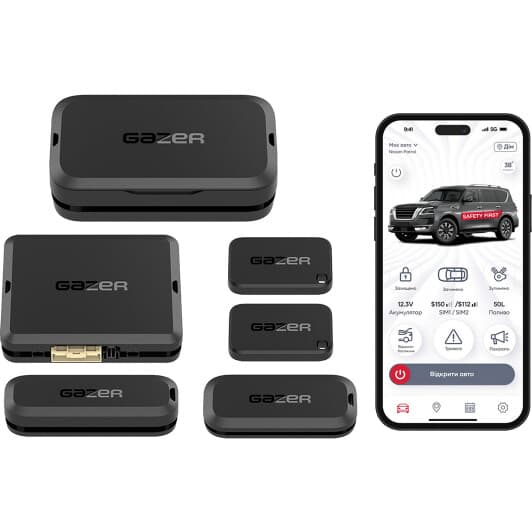 GSM-сигнализация Gazer S5 Overhand