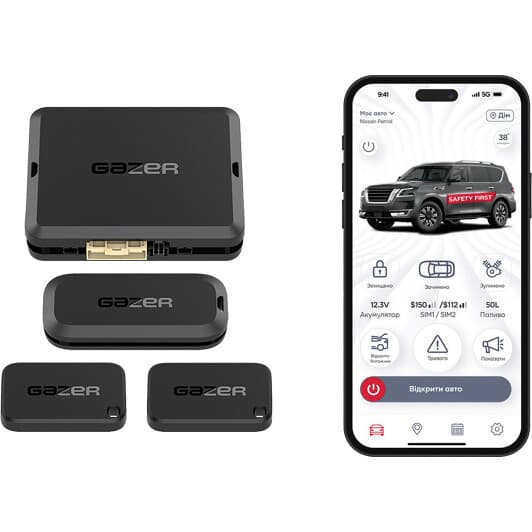 GSM-сигнализация Gazer S5 Straight