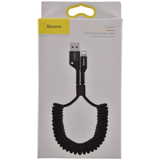 Кабель Baseus Fish-eye Spring CALSR-01 USB - Apple Lightning 1 м