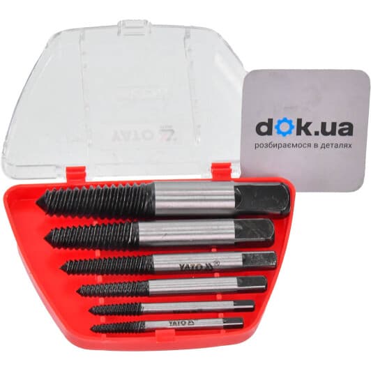 Набор экстракторов Yato YT-0590 6 шт.