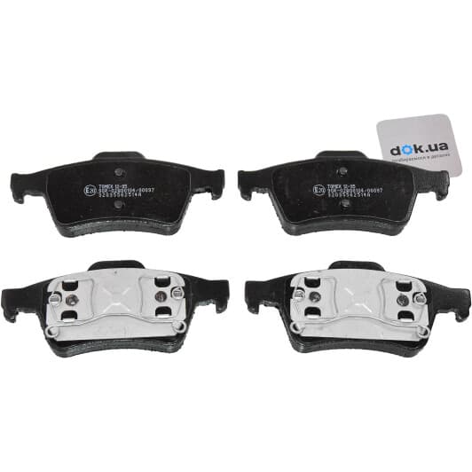 tx1295 Tomex Тормозные колодки