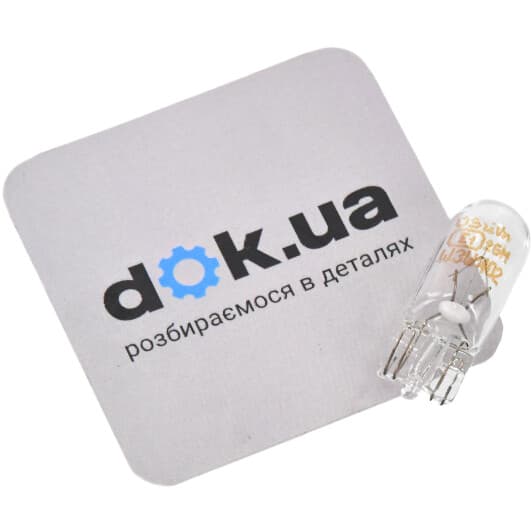 Автолампа Osram Original Line W3W W2,1x9,5d 3 W прозрачная 2821