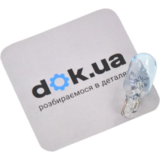 Автолампа Behr Hella Standard W5W W2,1x9,5d 5 W прозрачно-голубая 8GP003594261