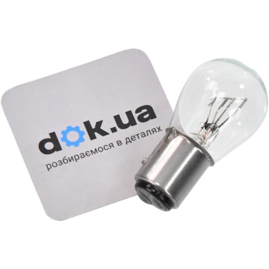 Автолампа SCT Germany P21/4W BAZ15d 21 W прозора 203430