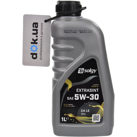 Solgy Extrasint C4 LS 5W-30 (1 л) моторна олива