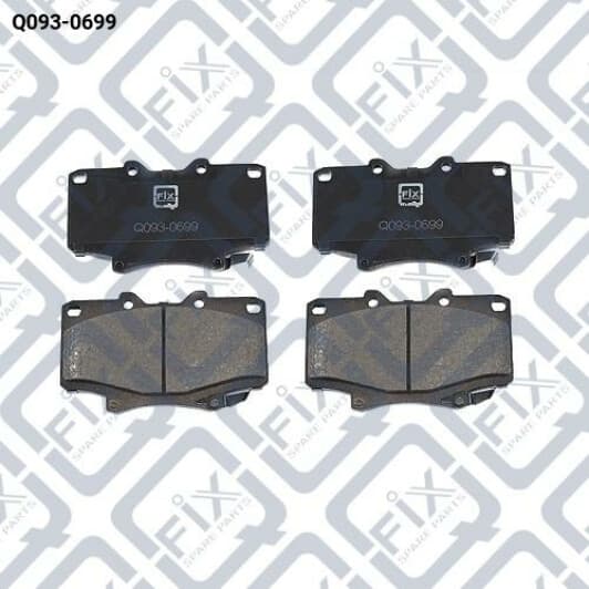 Q0930699 Q-Fix Тормозные колодки