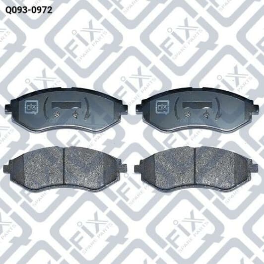 Q0930972 Q-Fix Тормозные колодки