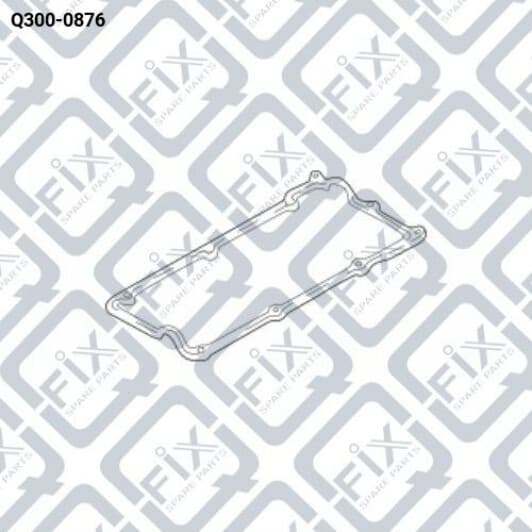 Q3000876 Q-Fix Прокладка клапанной крышки