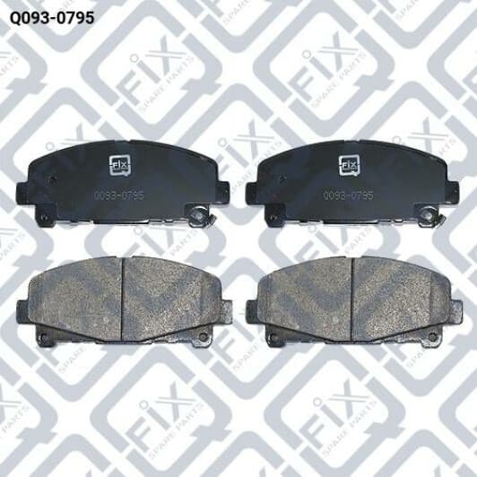 Q0930795 Q-Fix Гальмівні колодки для Honda Accord